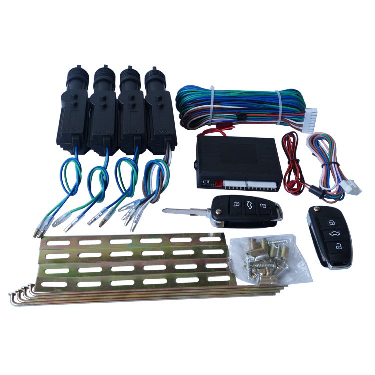 Universal Car Alarm System Anti-Hijacking Central Locking System One Way Smart Keyless Entry Car Security System